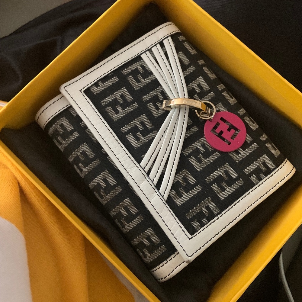 Fendi Zucca Trifold Wallet